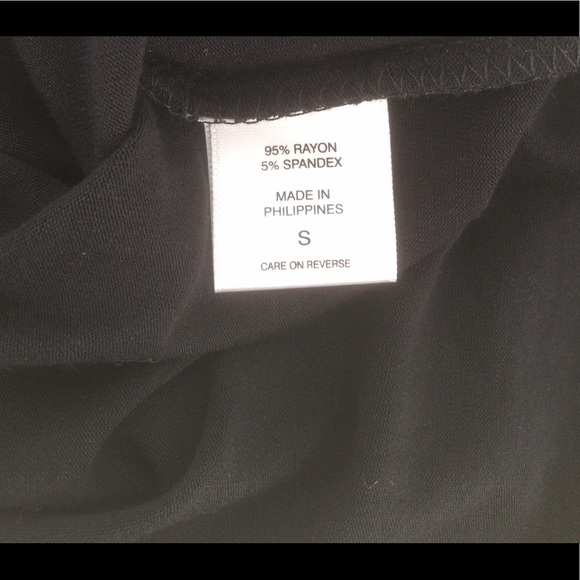 New York & Co. Small Black Beaded Front Maxi Dress - Picture 6 of 8